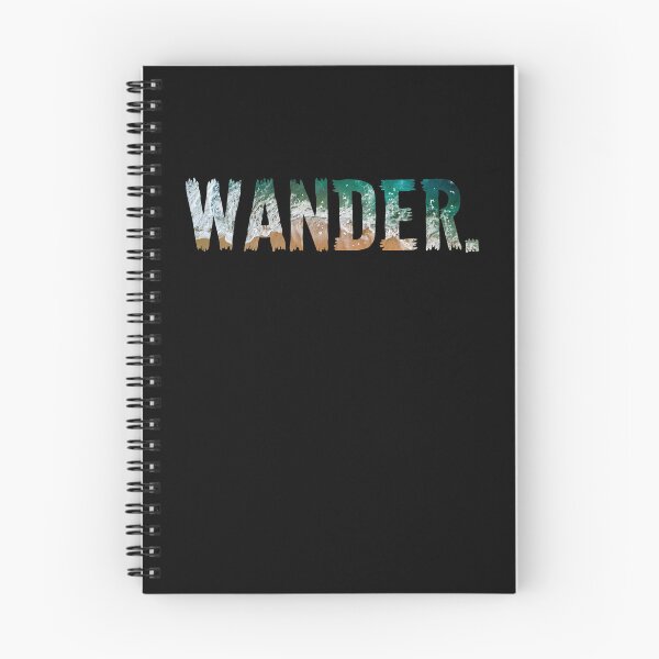 Item preview, Wander Mountains Lakes Oceans Beach Hiking Birthday Gift design designed and sold by farhanhafeez.