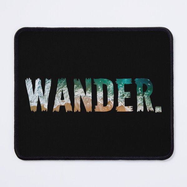 Item preview, Wander Mountains Lakes Oceans Beach Hiking Birthday Gift design designed and sold by farhanhafeez.