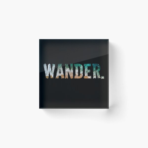Item preview, Wander Mountains Lakes Oceans Beach Hiking Birthday Gift design designed and sold by farhanhafeez.