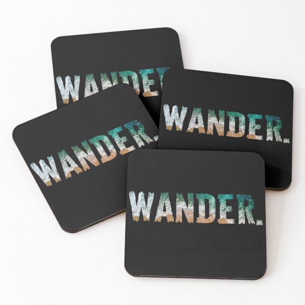 Item preview, Wander Mountains Lakes Oceans Beach Hiking Birthday Gift design designed and sold by farhanhafeez.