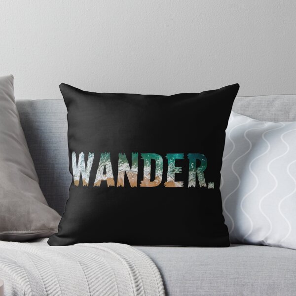 Item preview, Wander Mountains Lakes Oceans Beach Hiking Birthday Gift design designed and sold by farhanhafeez.