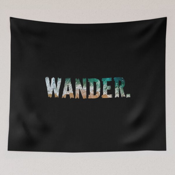 Item preview, Wander Mountains Lakes Oceans Beach Hiking Birthday Gift design designed and sold by farhanhafeez.