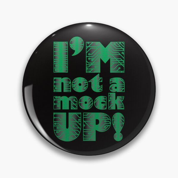 Item preview, I'm Not A Mock Up designed and sold by bumperbay.