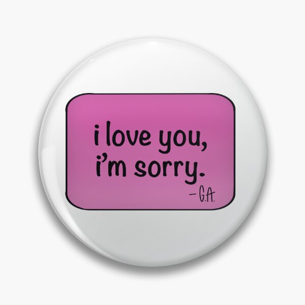 Item preview, I love, I’m Sorry designed and sold by Macey Merdinian.