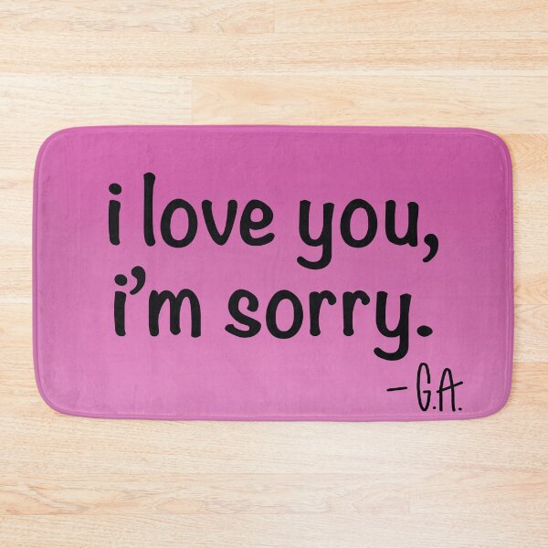 Item preview, I love, I’m Sorry designed and sold by Macey Merdinian.