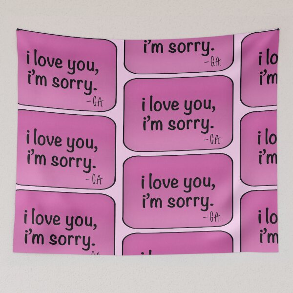 Item preview, I love, I’m Sorry designed and sold by Macey Merdinian.