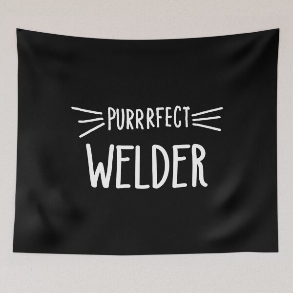 Item preview, Welder Gift Cute Perfect Welder Cat Lover design designed and sold by farhanhafeez.