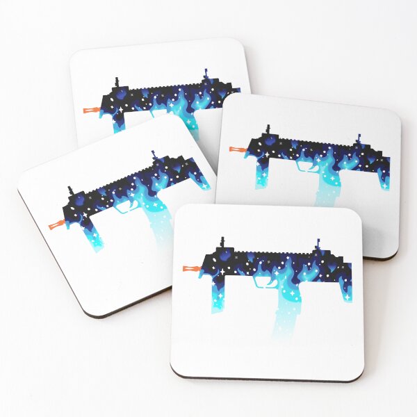 Item preview, Galactic Blue Flame Airsoft MP-7 designed and sold by Carsondood.