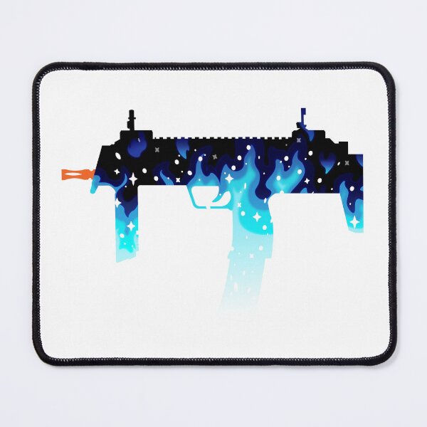 Item preview, Galactic Blue Flame Airsoft MP-7 designed and sold by Carsondood.