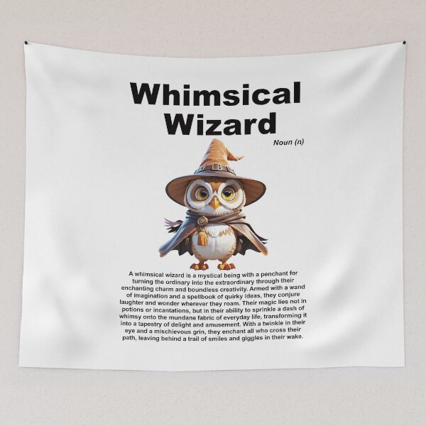 Item preview, Whimsical Wizard designed and sold by OCNau.