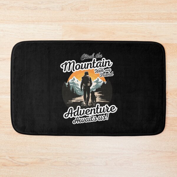 Item preview, climb the mountain with my friend, Adventure awaits us designed and sold by antcpjr682.