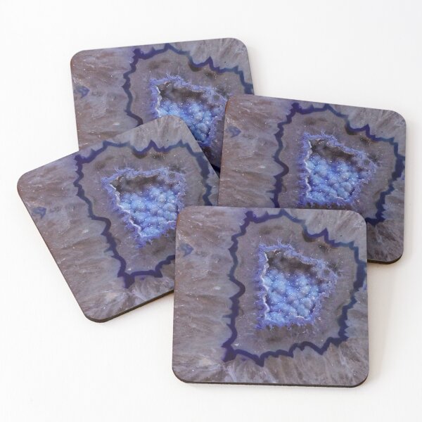 Item preview, Periwinkle Geode Druzy Crystals designed and sold by TheQuarry.