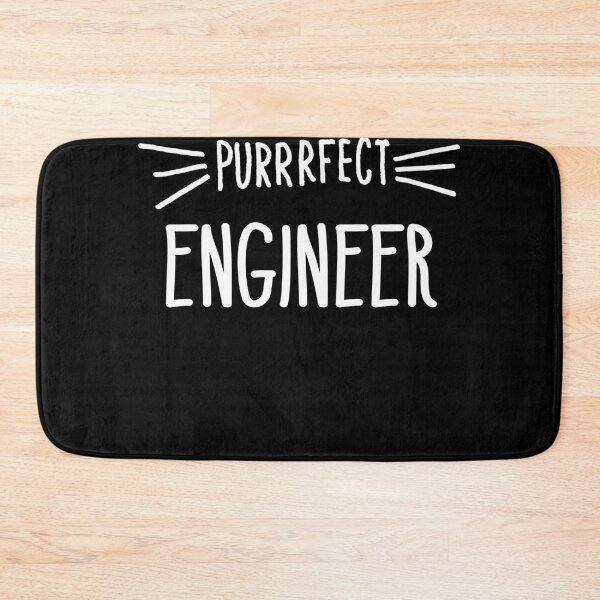 Item preview, Engineer Gift Cute Perfect Engineer Cat Lover design designed and sold by farhanhafeez.
