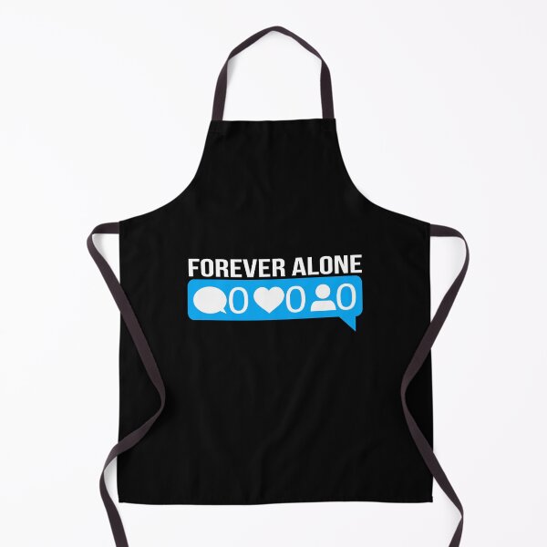Item preview, Forever Alone Design For Single People Funny Quote Gift design designed and sold by farhanhafeez.