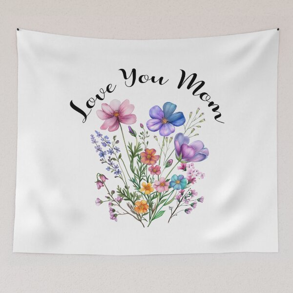 Item preview, Love You Mom -  Happy Mother's Day Wish Design designed and sold by Working Pajama.