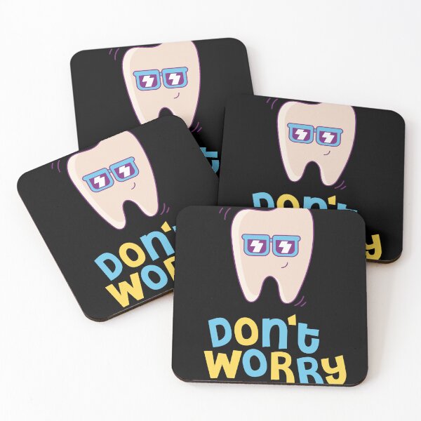 Item preview, Cute Dentist Funny Dental Cool Teeth Dont Worry Dentistry design designed and sold by farhanhafeez.