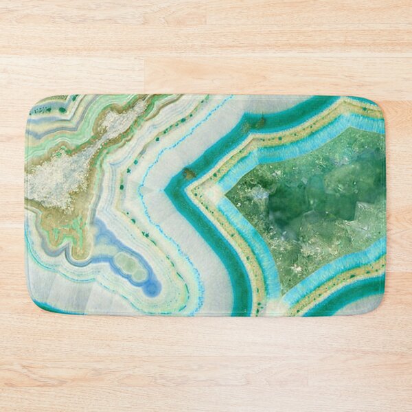 Item preview, Sea Spray Crystal Agate Slice designed and sold by TheQuarry.