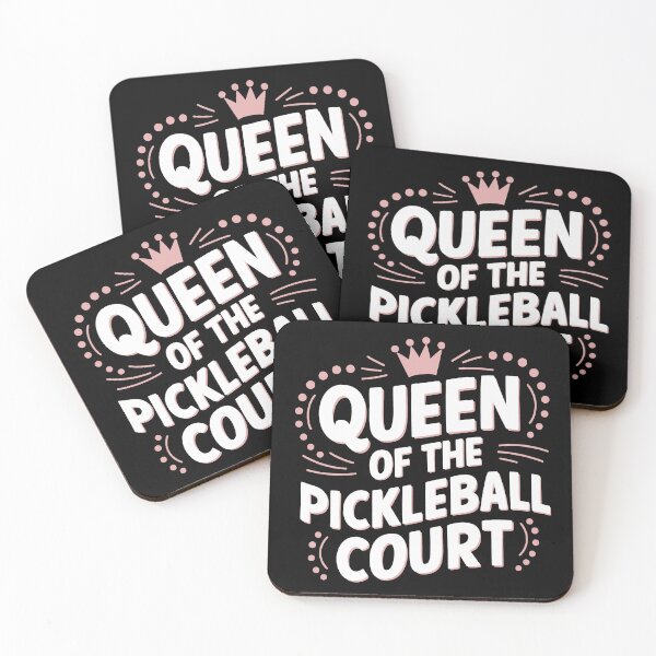 Item preview, Queen of Pickleball Court | Pickleball fan player t-shirt designed and sold by KalicoDesignUS.