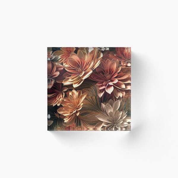Artikelvorschau, AI Abstrakte fraktale Blumen 20231119_001 Stofftasche entworfen und verkauft von JacksonImaging.
