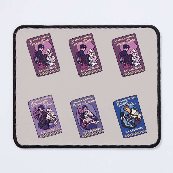 Item preview, Villains and Virtues books designed and sold by lalashellsArt.