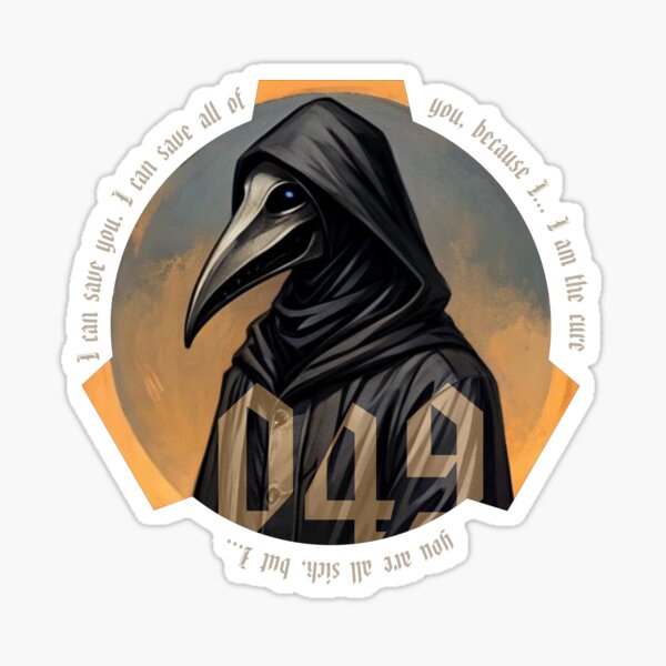 Artikel-Vorschau von SCP-049 Pestarzt SCP Foundation, designt und verkauft von opalskystudio.