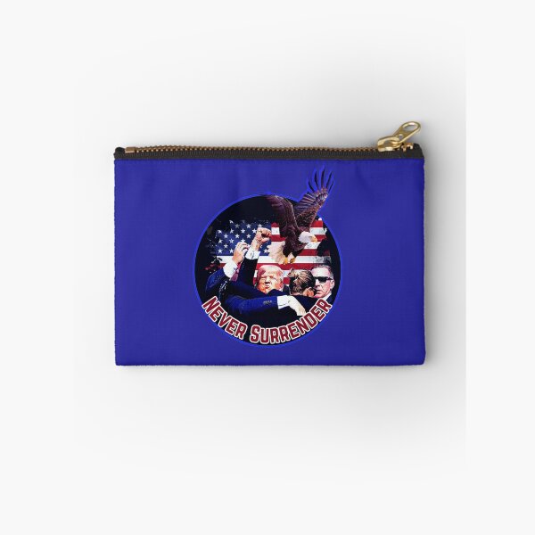 Item preview, Never Surrender (Trump) designed and sold by Tripp Art Studio.