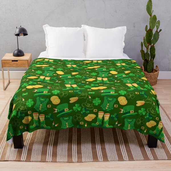 Item preview, Irish  Leprechaun Pattern designed and sold by HolidayT-Shirts.