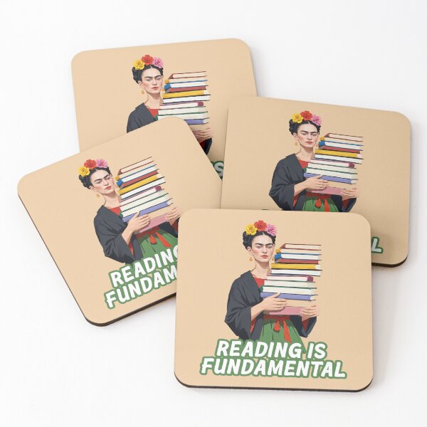 Item preview, Reading is Fundamental Frida kahlo art | Book Frida kahlo designed and sold by TeeARTHY.