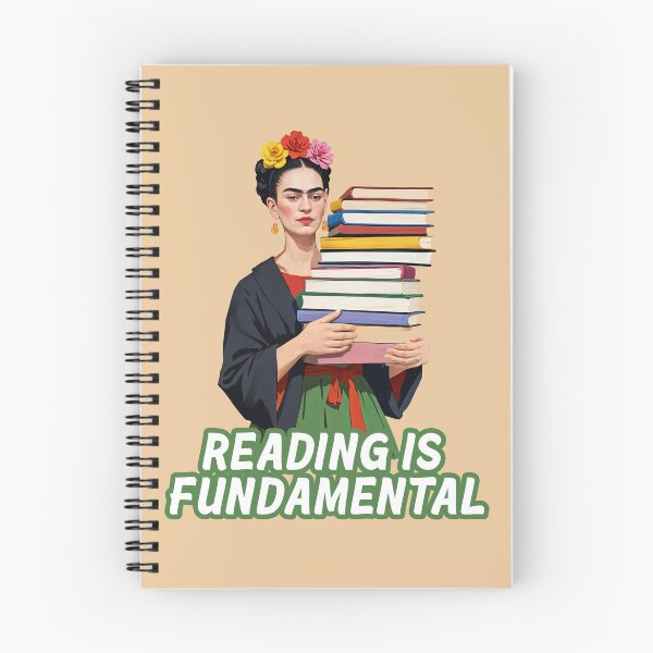 Item preview, Reading is Fundamental Frida kahlo art | Book Frida kahlo designed and sold by TeeARTHY.