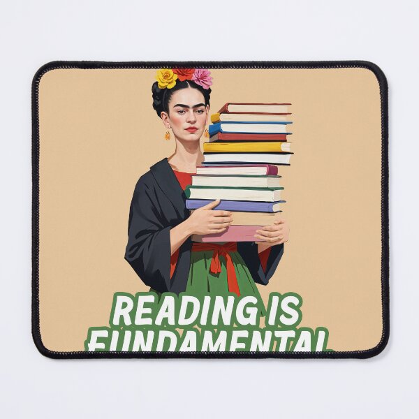 Item preview, Reading is Fundamental Frida kahlo art | Book Frida kahlo designed and sold by TeeARTHY.