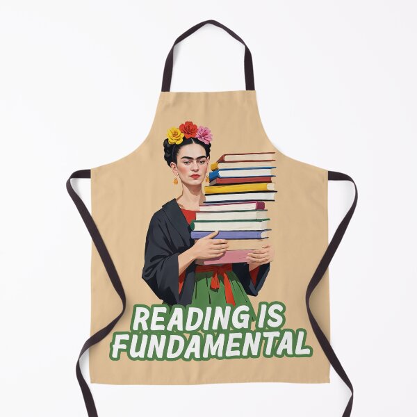 Item preview, Reading is Fundamental Frida kahlo art | Book Frida kahlo designed and sold by TeeARTHY.