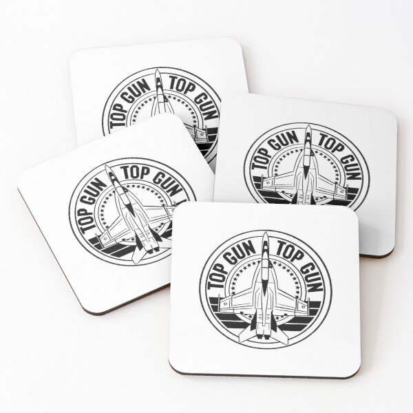 Item preview, Black Top Gun Logo Patch Design designed and sold by Kira Mai.