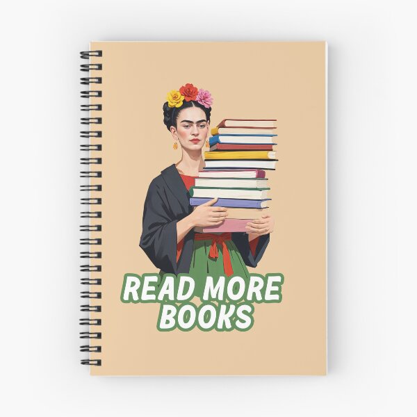 Item preview, READ MORE BOOKS Frida kahlo art | Book Frida kahlo designed and sold by TeeARTHY.