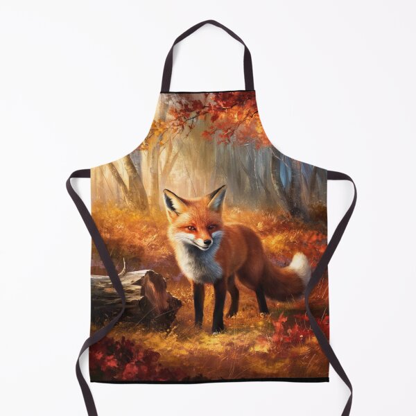 Artikelvorschau, Fuchs-Porträt. Herbstsaison, Herbstfuchs, Vintage-Fuchs, Fuchs-Malerei, Camille Pissarro-Stil entworfen und verkauft von FoxVibes.
