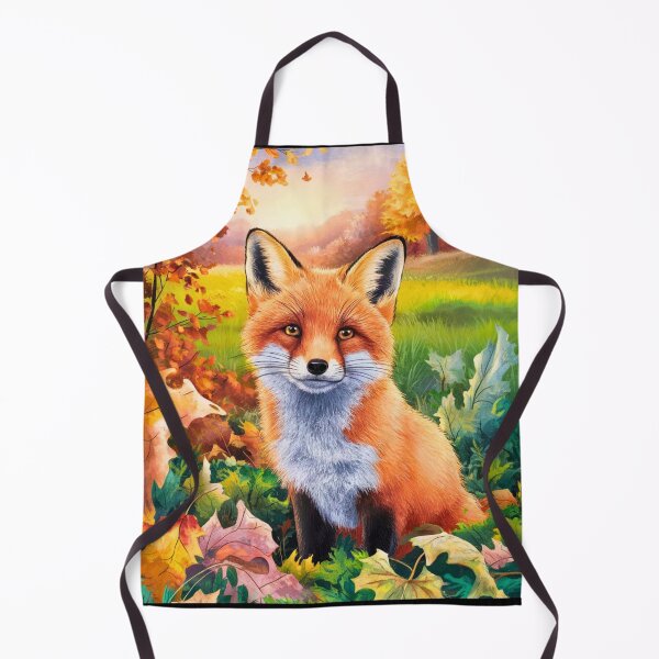 Artikelvorschau, Fuchs-Porträt. Herbstsaison, Herbstfuchs, Vintage-Fuchs, Fuchs-Malerei, Camille Pissarro-Stil entworfen und verkauft von FoxVibes.