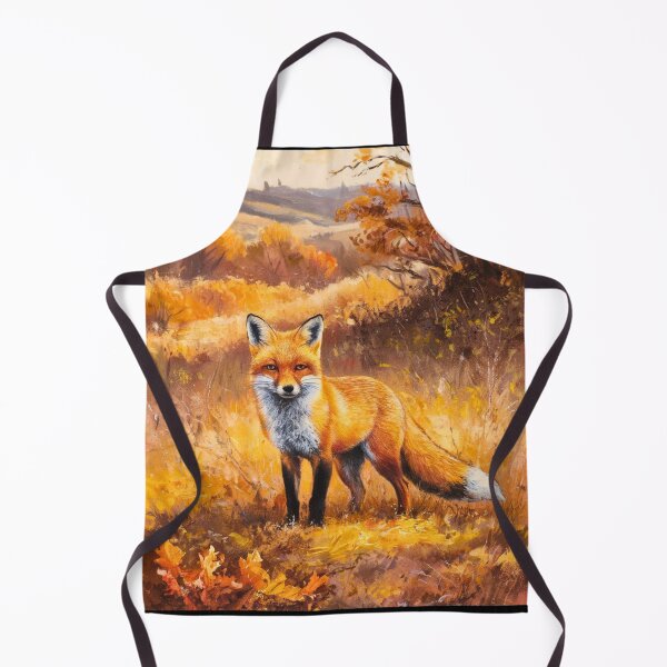 Artikelvorschau, Fuchs-Porträt. Herbstsaison, Herbstfuchs, Vintage-Fuchs, Fuchs-Malerei, Camille Pissarro-Stil entworfen und verkauft von FoxVibes.