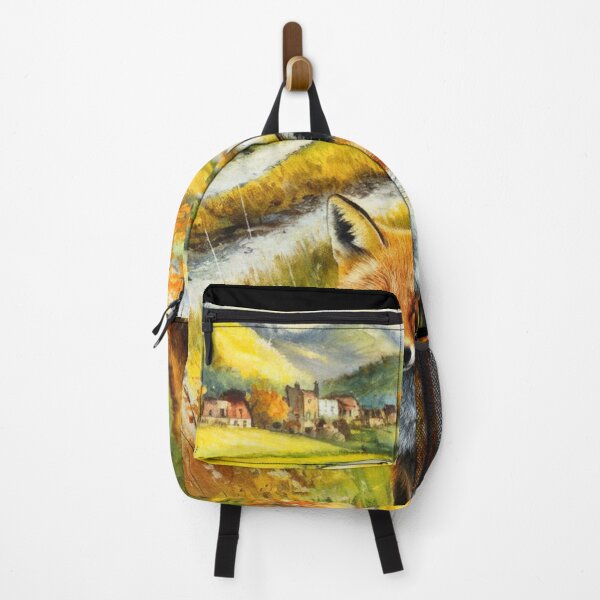 Artikelvorschau, Fuchs-Porträt. Herbstsaison, Herbstfuchs, Vintage-Fuchs, Fuchs-Malerei, Camille Pissarro-Stil entworfen und verkauft von FoxVibes.