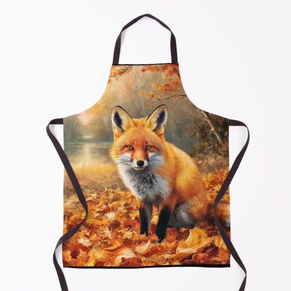 Artikelvorschau, Fuchs-Porträt. Herbstsaison, Herbstfuchs, Vintage-Fuchs, Fuchs-Malerei, Camille Pissarro-Stil entworfen und verkauft von FoxVibes.
