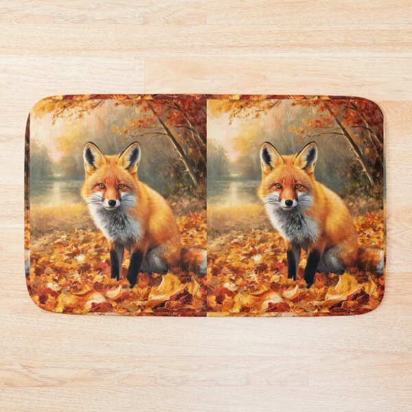 Artikelvorschau, Fuchs-Porträt. Herbstsaison, Herbstfuchs, Vintage-Fuchs, Fuchs-Malerei, Camille Pissarro-Stil entworfen und verkauft von FoxVibes.