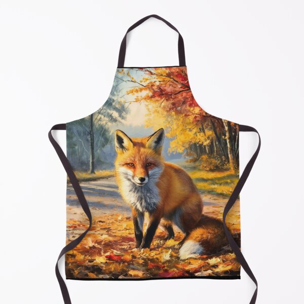 Artikelvorschau, Fuchs-Porträt. Herbstsaison, Herbstfuchs, Vintage-Fuchs, Fuchs-Malerei, Camille Pissarro-Stil entworfen und verkauft von FoxVibes.