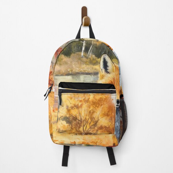 Artikelvorschau, Fuchs-Porträt. Herbstsaison, Herbstfuchs, Vintage-Fuchs, Fuchs-Malerei, Camille Pissarro-Stil entworfen und verkauft von FoxVibes.