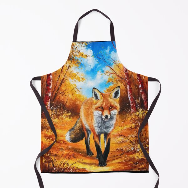 Artikelvorschau, Fuchs-Porträt. Herbstsaison, Herbstfuchs, Vintage-Fuchs, Fuchs-Malerei, Camille Pissarro-Stil entworfen und verkauft von FoxVibes.