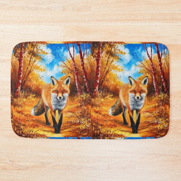 Artikelvorschau, Fuchs-Porträt. Herbstsaison, Herbstfuchs, Vintage-Fuchs, Fuchs-Malerei, Camille Pissarro-Stil entworfen und verkauft von FoxVibes.
