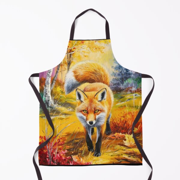 Artikelvorschau, Fuchs-Porträt. Herbstsaison, Herbstfuchs, Vintage-Fuchs, Fuchs-Malerei, Camille Pissarro-Stil entworfen und verkauft von FoxVibes.