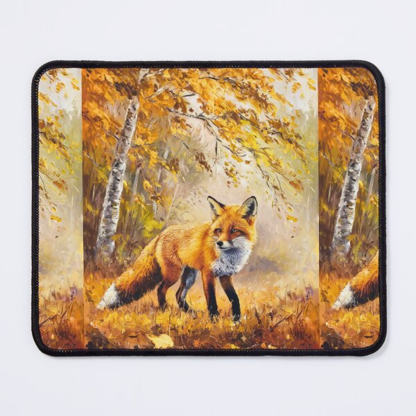Artikelvorschau, Fuchs-Porträt. Herbstsaison, Herbstfuchs, Vintage-Fuchs, Fuchs-Malerei, Camille Pissarro-Stil entworfen und verkauft von FoxVibes.