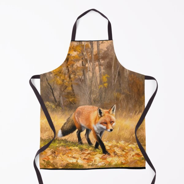Artikelvorschau, Fuchs-Porträt. Herbstsaison, Herbstfuchs, Vintage-Fuchs, Fuchs-Malerei, Camille Pissarro-Stil entworfen und verkauft von FoxVibes.