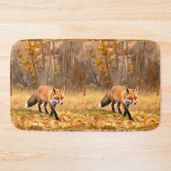 Artikelvorschau, Fuchs-Porträt. Herbstsaison, Herbstfuchs, Vintage-Fuchs, Fuchs-Malerei, Camille Pissarro-Stil entworfen und verkauft von FoxVibes.