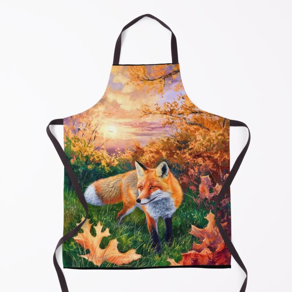 Artikelvorschau, Fuchs-Porträt. Herbstsaison, Herbstfuchs, Vintage-Fuchs, Fuchs-Malerei, Camille Pissarro-Stil entworfen und verkauft von FoxVibes.