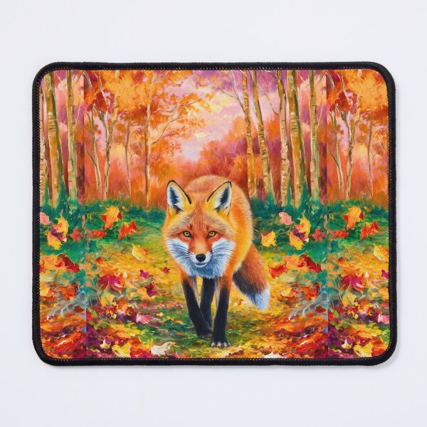 Artikelvorschau, Fuchs-Porträt. Herbstsaison, Herbstfuchs, Vintage-Fuchs, Fuchs-Malerei, Camille Pissarro-Stil entworfen und verkauft von FoxVibes.