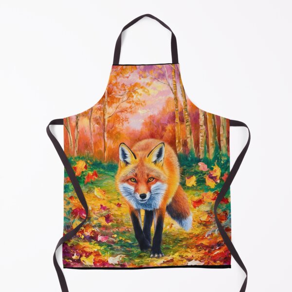 Artikelvorschau, Fuchs-Porträt. Herbstsaison, Herbstfuchs, Vintage-Fuchs, Fuchs-Malerei, Camille Pissarro-Stil entworfen und verkauft von FoxVibes.